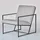 jan kurtz Sessel Style Polyester 62 x 75 x 78 cm Grau