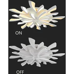Eurotondisplay XW062-12 Lichtfarbe/Helligkeit LED Deckenleuchte mit Fernbedienung einstellbar ...