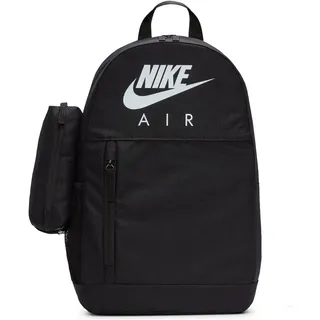 Nike Elemental Kinder-Rucksack Schwarz/Weiß