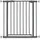 hauck Treppenschutzgitter Open N Stop 2 75-80 cm Dunkelgrau
