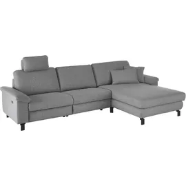 Candy Ecksofa 3,5-sitzig Polyester L-Form Grau