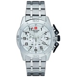 Swiss Alpine Military Herren Uhr Chrono 7063.9133SAM Edelstahl