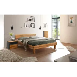 Hasena Forti 100 x 200 cm Fußhöhe 25 cm wildeiche natur