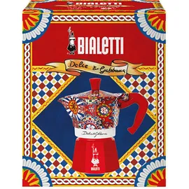 Bialetti Moka Express 3 Tassen Rot