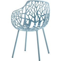 Stuhl Forest Fast pastellhellblau, Designer Robby & Francesca Cantarutti, 80x56x56 cm