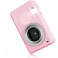 Digitalkamera FHD 1080p, 48MP Fotokamera 16X Digitalzoom Kamera, Mit 1300 mAh Akku, 2,4" LCD Bildschirm, Kinder Digitalkamera/Kinderkamera Kinder.