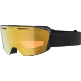 Alpina Nendaz Q, black matt, gold (31) one size