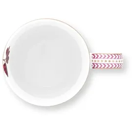 Pip Studio Jolie Flowers Becher 0,35 l Rosa