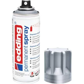 edding 5200 Permanentspray Premium Acryllack 200 ml silber matt
