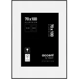 Accent Premium 70 x 100 cm, Schwarz Matt,