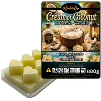 WonderWax Duftwachs WonderWax® Duftwachs 6 Herzen, (Cream of Coconut), Duftrichtung: Cream of Coconut