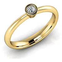 Verlobungsring VR02 333er Gelbgold - 7050