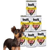 10x400g Hundefutter Bult Ente Nassfutter getreidefrei hoher Fleischanteil Dose