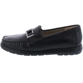 SIOUX Cortizia Mokassin Schwarz