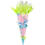 Goldbuch Schultüte 70cm Schmetterlinge