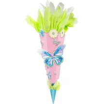 Goldbuch Schultüte 70cm Schmetterlinge