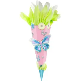 Goldbuch Schultüte 70cm Schmetterlinge