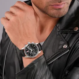 Swiss Military Airman First Class Lederarmband 43 mm SMWGC0003101