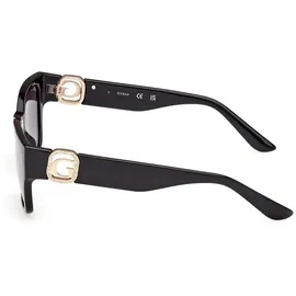 GUESS Gu00105 Polarisierte Sonnenbrille Für Frauen - Shiny Black / Gradient Smoke - One Size