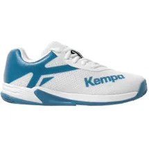 Kempa Wing 2.0 Handballschuhe Kinder weiß/deep blau 32