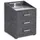 ed exciting design Mid.you Nachtschrank mit USB-Anschluss und LED-Beleuchtung - 47 x 61 x 46 cm Schlafzimmer, Nachttische