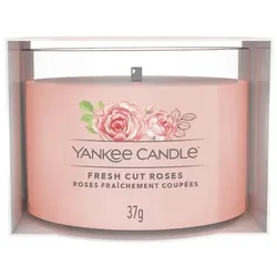 YANKEE CANDLE Votive im Glas Frisch geschnittene Rosen Kerzen 37 g