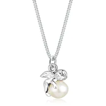 Elli Damen Engel mit Süßwasserzuchtperle in 925 Sterling Silber