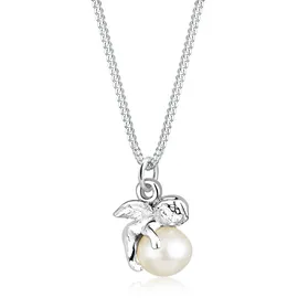 Elli Damen Engel mit Süßwasserzuchtperle in 925 Sterling Silber