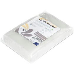 BOLSEMACK Vakuumierbeutel 20x30cm - Vakuumbeutel 50 Stück für alle Vakuumierer & Lebensmittel Vakuumiergerät - Vacuum bags reißfest - BPA-frei