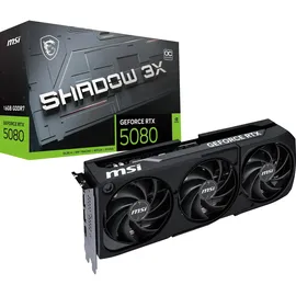 MSI GeForce RTX 5080 Shadow 3X OC 16 GB GDDR7