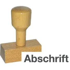 kompatible Ware Stempel, 'Abschrift'