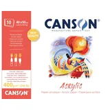 Canson Acrylic Zeichenpapierblock 10 St. 400 g/m2 400 x 500 mm