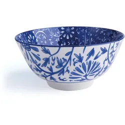 Excelsa Set Von 6 Schalen Oriented Porcellana 16Xh7X16 Cm Blau Und Weiß