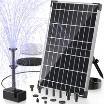 poposoap Solar Teichpumpe 12W