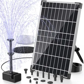 poposoap Solar Teichpumpe 12W