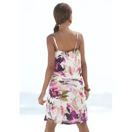 Beachtime Jerseykleid Shirtkleid Weiß 40