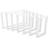 HEVVA Möbelfuß Möbelfüße GRAZ - 7 Größen von 20-50 cm - Kommodenbeine, Schrankfüße, (Set-Option: Sie können entweder 1 Stück oder ein Set von 2 Stück kaufen) weiß 30 cm x 30 cm