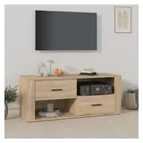 vidaXL TV-Schrank Sonoma-Eiche 100x35x40 cm Holzwerkstoff
