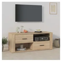 vidaXL TV-Schrank Sonoma-Eiche 100x35x40 cm Holzwerkstoff