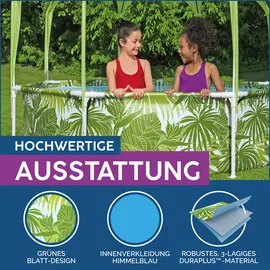 BESTWAY Splash-in-Shade Pool 244 x 51 cm Kinderpool mit Sonnendach