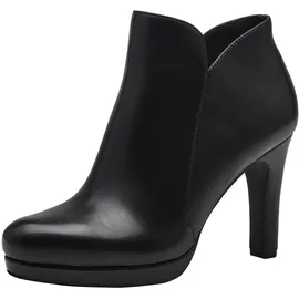 TAMARIS Damen Klassische Stiefeletten, Frauen Stiefeletten,Bootee,Booties,halbstiefel,Kurzstiefel,uebergangsschuhe,Black MATT,40 EU