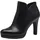 TAMARIS Damen Klassische Stiefeletten, Frauen Stiefeletten,Bootee,Booties,halbstiefel,Kurzstiefel,uebergangsschuhe,Black MATT,40 EU