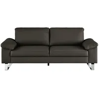 Max Schelling Ledersofa aus Echtleder Maximum , braun , Maße (cm): B: 184 H: 86 T: 97.0