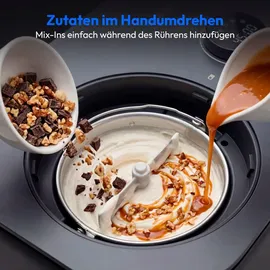 Medion Eismaschine Grau 1 l