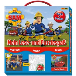 Feuerwehrmann Sam: Mein Lese- und Puzzlespaß