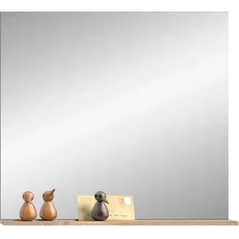 INOSIGN Garderobenspiegel INOSIGN "Riga, B x T x H ca.: 90 x 16 x 84 cm, 1 Ablageboden", braun (spiegelglas, nox oak nb, basalt grau nb), B:90cm H:84cm T:16cm, Spiegelglas, Spiegel, Garderobenspiegel, Spiegel, Wandspiegel, Flurspiegel, Dielenspiegel