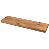 Moontree Wandregal 200 x 22 x 3,8 cm Dunkle Eichenoptik