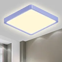 Lqwell LQWELL® Deckenleuchte LED Deckenlampe, IP44 Wasserfest Badlampe Quadrat