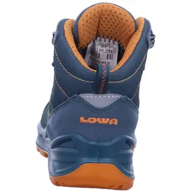 Lowa Kinder Zirrox II GTX Mid Wanderstiefel PETROL/MANGO 26 - 26