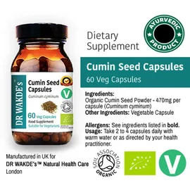 DR WAKDE's Kreuzkümmel Kapseln 60 Vegi Caps